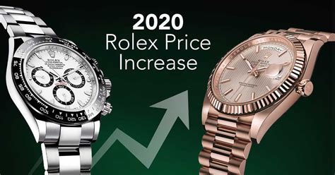 when is rolex price increase 2020|rolex market trends.